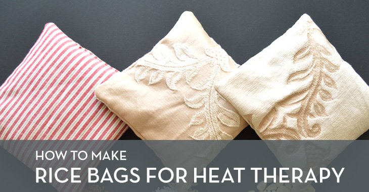How to Make Rice Bags for Heat Therapy