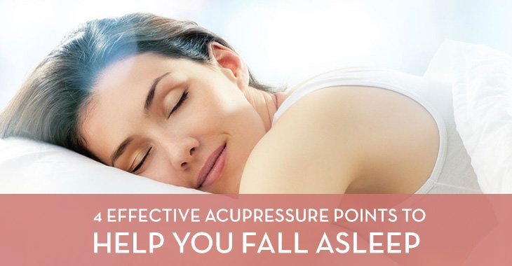 4 Effective Acupressure Points to Help You Fall Asleep