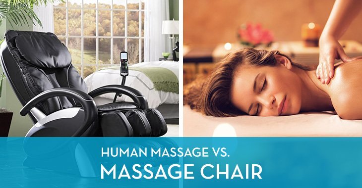 Human Massage vs. Massage Chair
