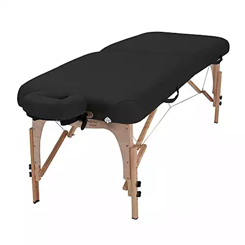 Inner Strength E2 Portable Massage Table Package Full Reiki – Incl. Deluxe Adjustable Face Cradle, Pillow & Carrying Case