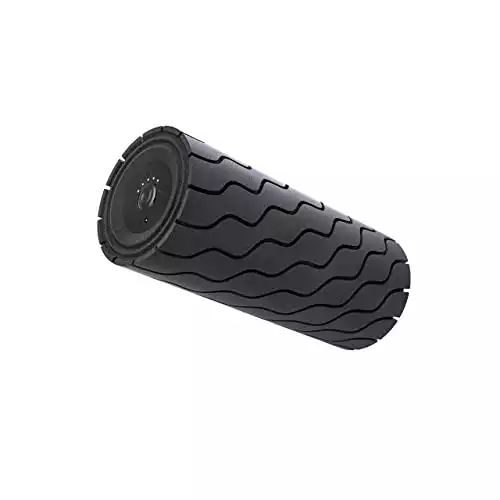 Wave Series Waver Roller - Body and Large Muscles Foam Roller - Bluetooth Enabled High-Density Foam Roller for Athletes - Muscle Foam Roller with 5 Customizable Vibration Frequencies in Therabody App