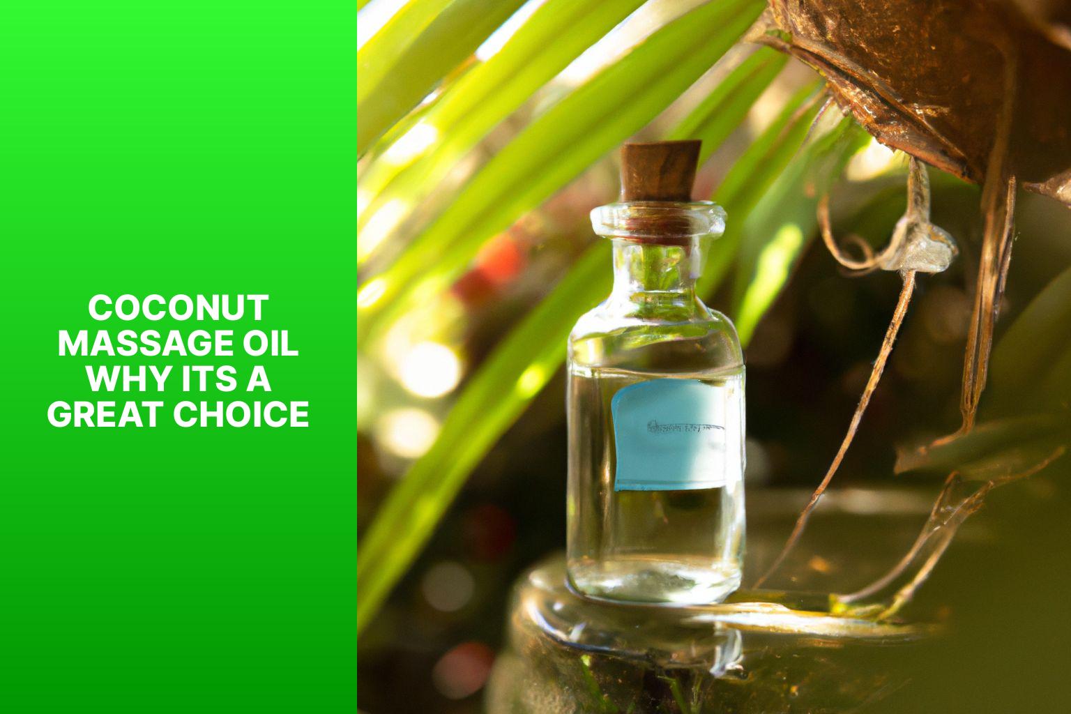 coconut massage oil