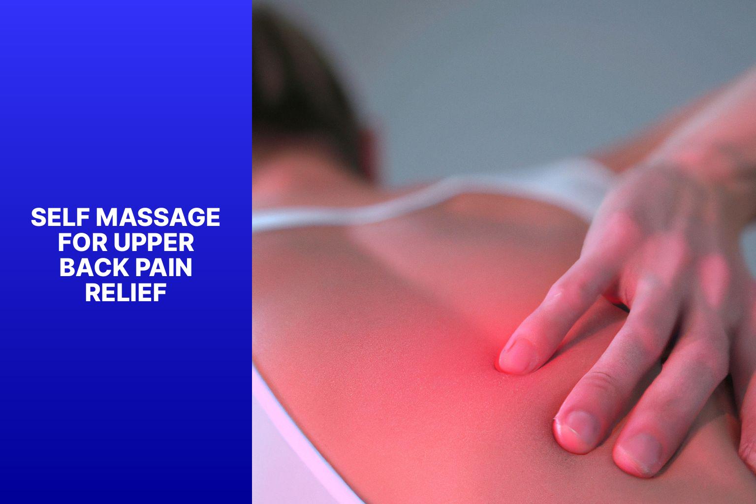 self massage upper back