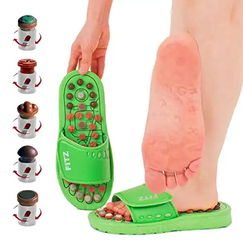 FITZBETTER Reflexology Massage Slippers