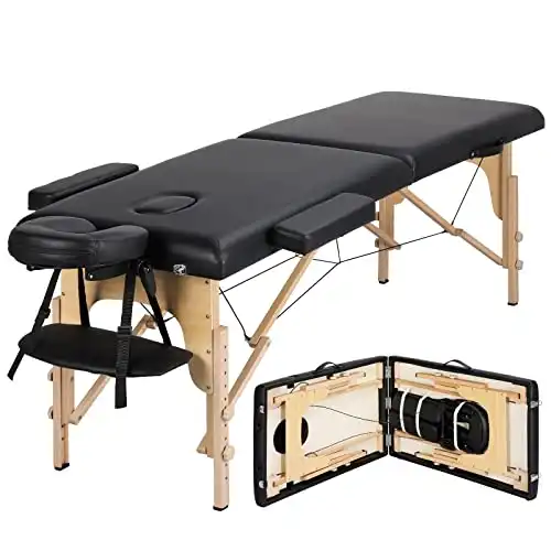 Yaheetech Portable Massage Bed