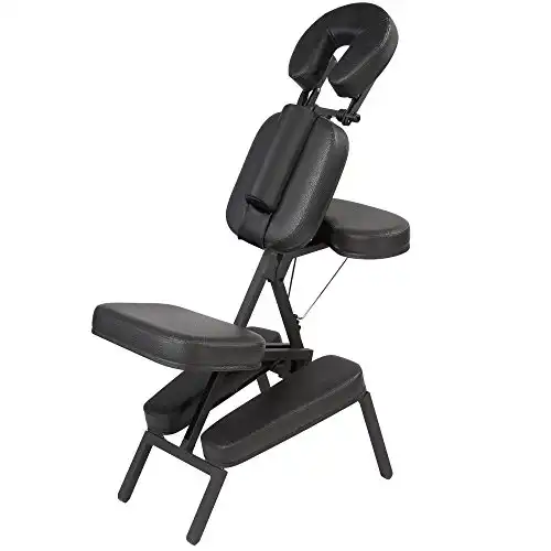 Master Massage Apollo Portable Chair, Black