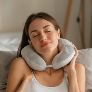 massaging neck pillow