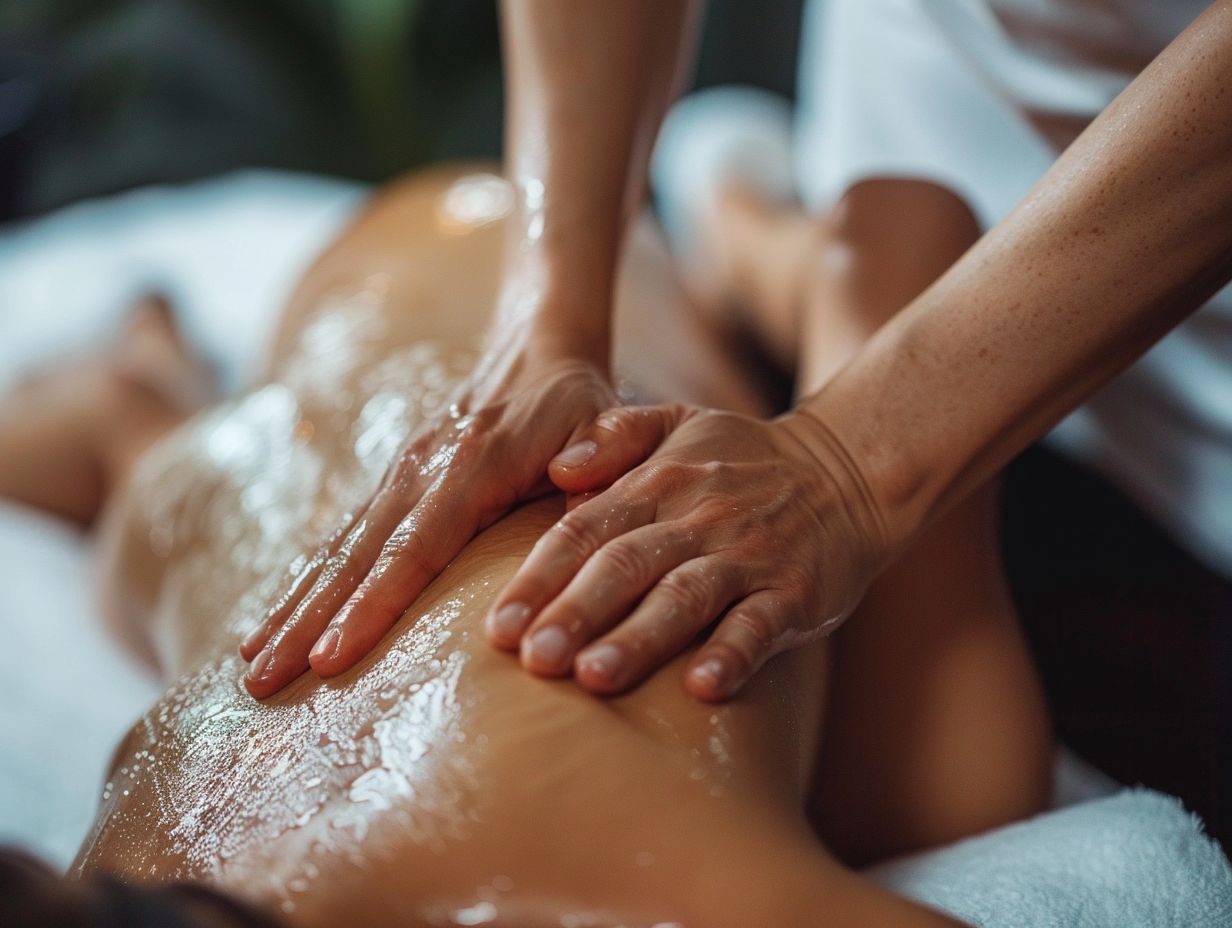 Massage techniques for stress relief